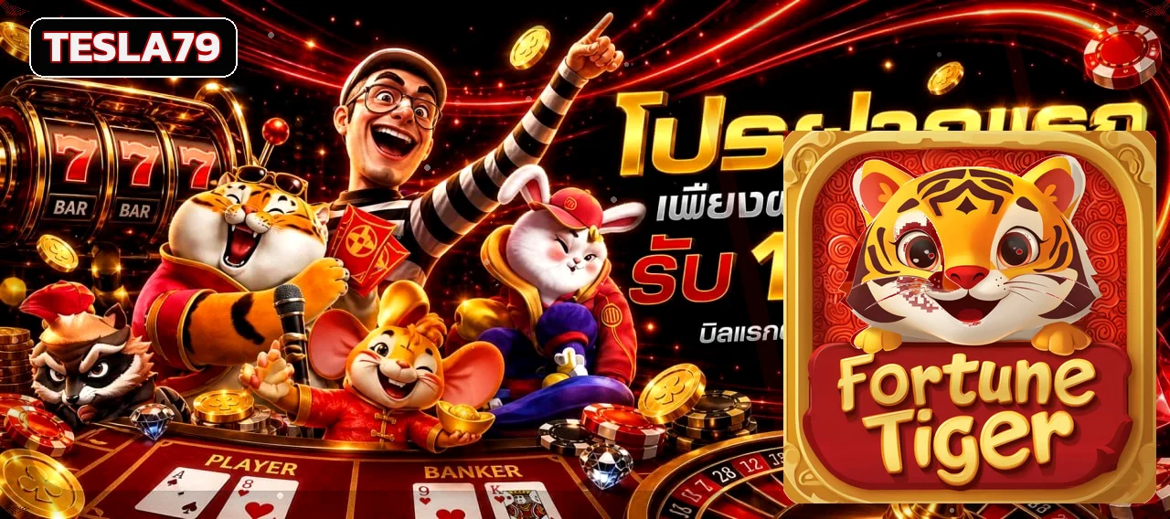ภาพรวมเกม TESLA79 พร้อม Fortune Tiger และคาสิโนออนไลน์